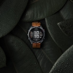 Garmin Fenix 8 Pro - 47mm AMOLED Sapphire Carbongrau / Leder braun - 010-03198-40