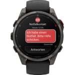 Garmin Fenix 8 Pro - 47mm AMOLED Sapphire Schwarz / Carbongrau