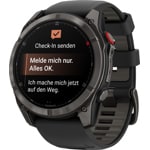 Garmin Fenix 8 Pro - 51mm AMOLED Sapphire Noir / Gris Carbone - 010-03199-01