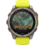 Garmin Fenix 8 - 47mm SOLAR Sapphire Graphit / Gelb - 010-02906-21