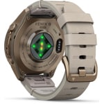 Garmin Fenix 9 Pro inReach - 43mm Doré / Cuir beige - 010-04335-41