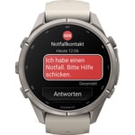 Garmin Fenix 9 Pro inReach - 43mm Titane / Gris cendré - 010-04335-81