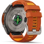 Garmin Fenix 9 Pro inReach - 51mm Titane / Orange - 010-04337-01