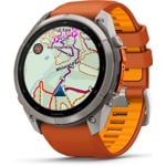 Garmin Fenix 9 Pro inReach - 51mm Titane / Orange - 010-04337-01