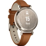 Garmin Lily 2 Classic Smartwatch Coyote Tan / Cream Gold - 010-02839-02
