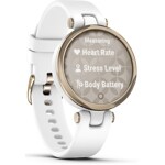 Garmin Lily Sport Smartwatch White / Ivory - 010-02384-10