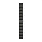 Garmin QuickFit Hybrid-Armband Titan / Silikon – Graues DLC 22mm