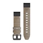 Garmin QuickFit Shale Grey suede leather strap 20mm - 010-12876-00