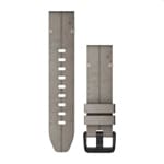 Garmin QuickFit Armband Veloursleder Grau 20mm