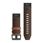 Garmin QuickFit Brown leather strap 26mm - 010-12864-05