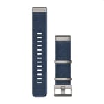 Garmin QuickFit Nylon-Armband mit Jacquardwebung – Indigo 22mm