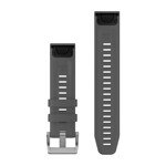 Garmin QuickFit Bracelet en Silicone gris ardoise 22mm - 010-13113-00