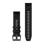 Garmin QuickFit Bracelet en Silicone noir 22mm - 010-13113-02