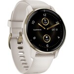 Garmin Venu 2 Plus Smartwatch Ivory / Gold - 010-02496-12