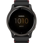 Garmin Venu 2 Smartwatch Leder schwarz