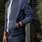 Garmin Venu 3 Smartwatch Black / Shale Grey with leather strap - 010-02784-52