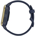 Garmin Venu SQ Music Edition Smartwatch Dunkelblau / Gold - 010-02426-12