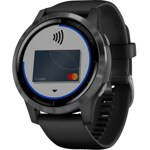 Garmin Vívoactive 4 Smartwatch HR Black - 010-02174-12