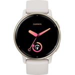 Garmin vívoactive 5 Smartwatch Elfenbein / Cremegold
