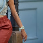 Garmin Vívomove Sport Hybrid Smartwatch Mint / Silber - 010-02566-03