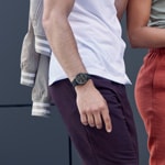 Garmin Vívomove Sport Hybrid Smartwatch Schwarz / Schiefergrau - 010-02566-00