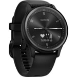 Garmin Vívomove Sport Hybrid Smartwatch Schwarz / Schiefergrau - 010-02566-00