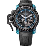 Graham Chronofighter Superlight Carbon Skeleton - Translucent Blue