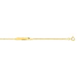 Gravurarmband 375/9 K Gelbgold diamantiert 1.8mm - 630029.3-14