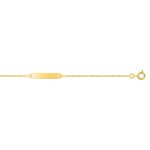 Gravurarmband 375/9 K Gelbgold klassisch 1.1mm - 630005-13