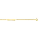 Gravurarmband 375/9 K Gelbgold klassisch 1.8mm - 630021.2-14