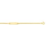Gravurarmband 375/9 K Gelbgold klassisch 2.0mm - 630021.1-14