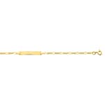 Gravurarmband 375/9 K Gelbgold klassisch 2.2mm - 630014.2-14