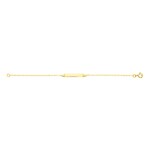 Baby Bracelet 750/18 K Yellow Gold 1.2mm - C11BBR-14