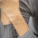 Baby Bracelet 750/18 K Yellow Gold 1.2mm - C11BBR-14