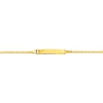 Gravurarmband 750/18 K Gelbgold 2.1mm - 14cm
