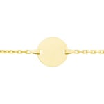 Baby Bracelet 750/18 K Yellow Gold 2.1mm