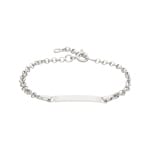 Gourmette bébé forçat Argent rhodié 2.9mm