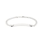 Gravurarmband Panzer 925 Silber 5.0mm