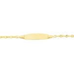Baby Marine Bracelet 750/18 K Yellow Gold 2.1mm - 14cm