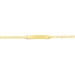 Baby Bracelet 750/18 K Yellow Gold 2.5mm - 14cm