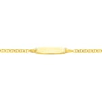 Baby Bracelet 750/18 K Yellow Gold 2.8mm - 14cm - 533.2BBO-14