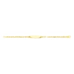 Baby Bracelet 750/18 K Yellow Gold 3.3mm - 14cm - 531.3BBO-14