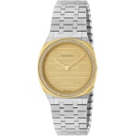 Gucci 25H Gold Diamonds 30mm