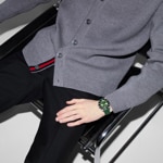 Gucci Dive L Automatic Grün - YA136360