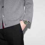 Gucci Dive L Automatic Grün - YA136363