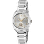 Gucci Interlocking Silver 29mm