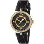 Gucci Model 2000 Diamonds Black 30mm