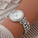 Guess Ribbon Silbrig - GW0838L1