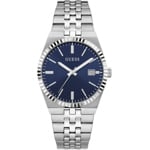 Guess Vincent Silbrig / Blau