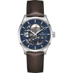 Hamilton Jazzmaster Skeleton Auto Blau